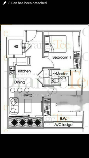 Citigate Residence (D8), Apartment #156324862